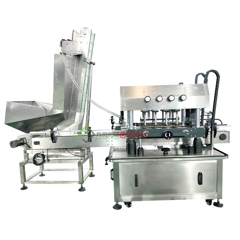 liquid filling capping and labeling machine