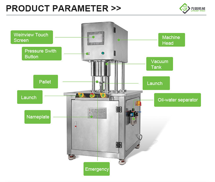 Can Sealing Machine products parameter 