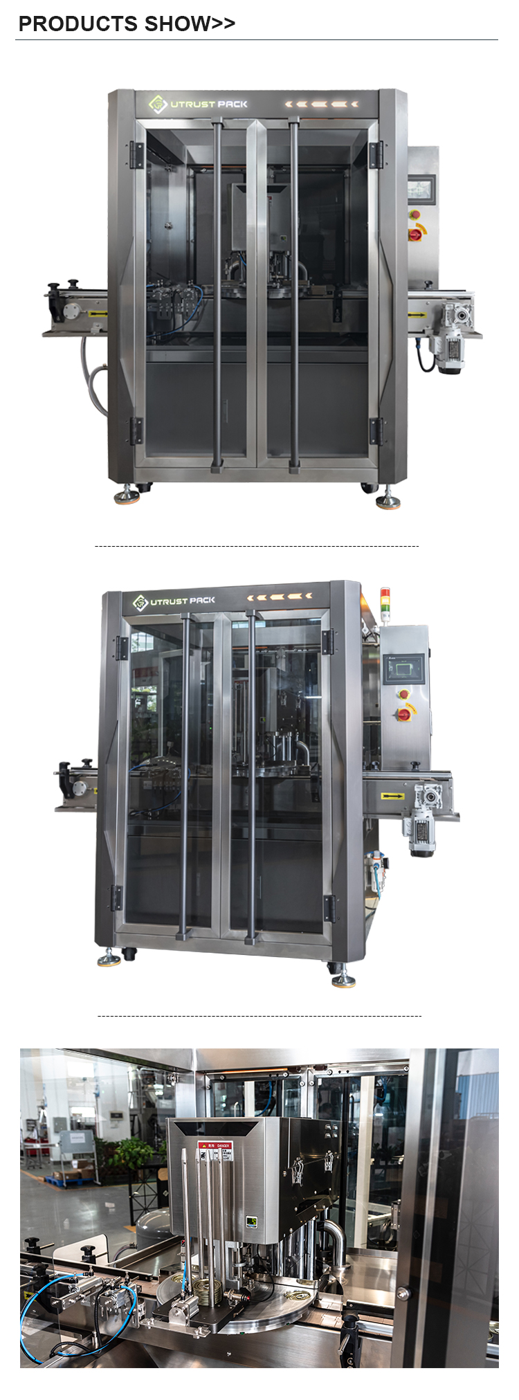 Can Sealing Machine products show