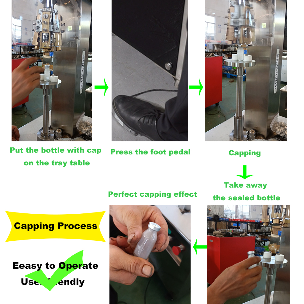 آلة تغطية زجاجة غطاء Ropp اليدوية لزجاجات المشروبات الغازية