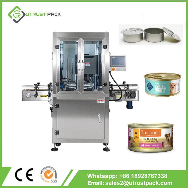 Automatic Canned Meat Tin Can Sealing Machine