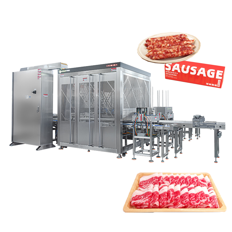 لفائف اللحوم عالية السرعة اختيار مكان نظام الفرز الآلي