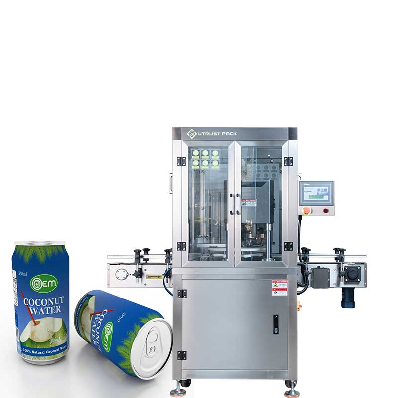 Intelligent drink can canning machine