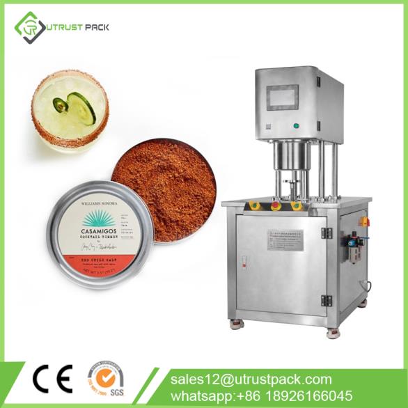 salt cocktail flavouring nitrogen flushing sealing machine